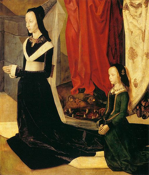 Sts Margaret and Mary Magdalene with Maria Portinari